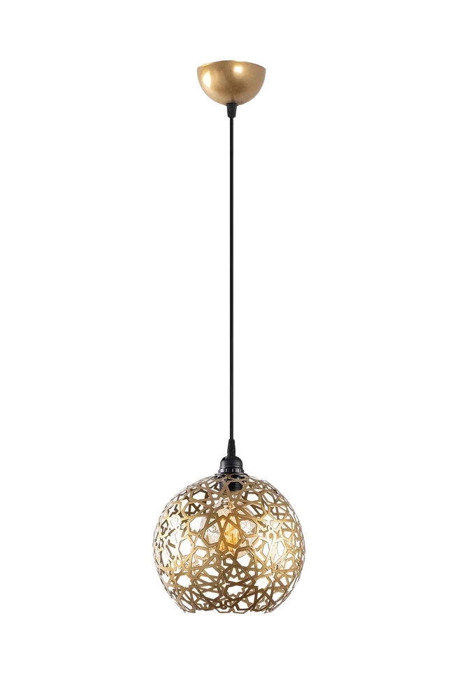Lysekrone Selcuklu – Gull – Belysning | m v:6058837