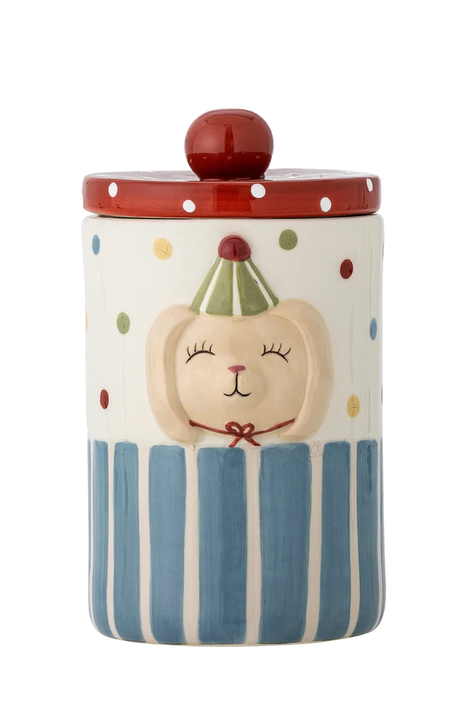 Festkrukke med lokk – Flerfarget – Dekor | m v:4355106