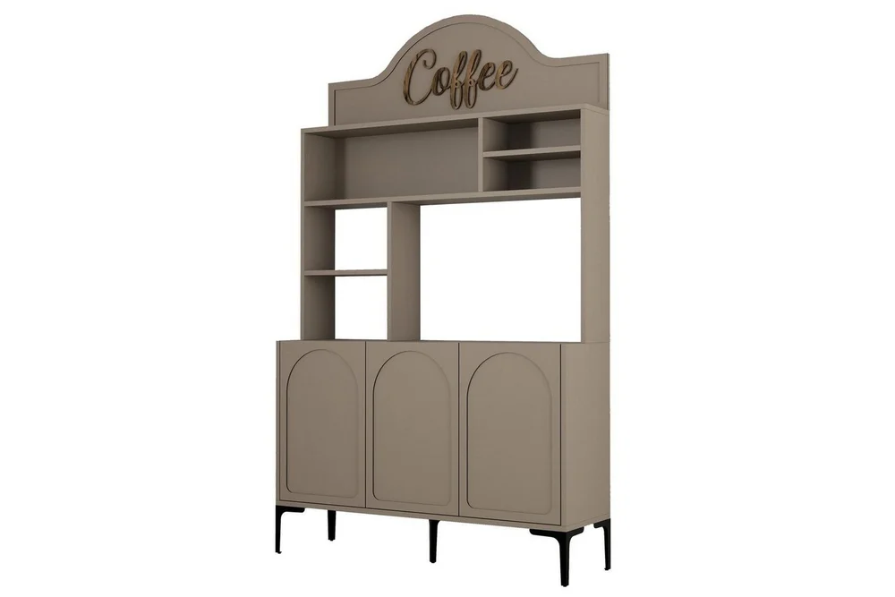Bar Kaffeskap Hazim Tre Atlas / Svart v:9385944 Bar Kaffeskap Hazim Tre Atlas / Svart v:9385944