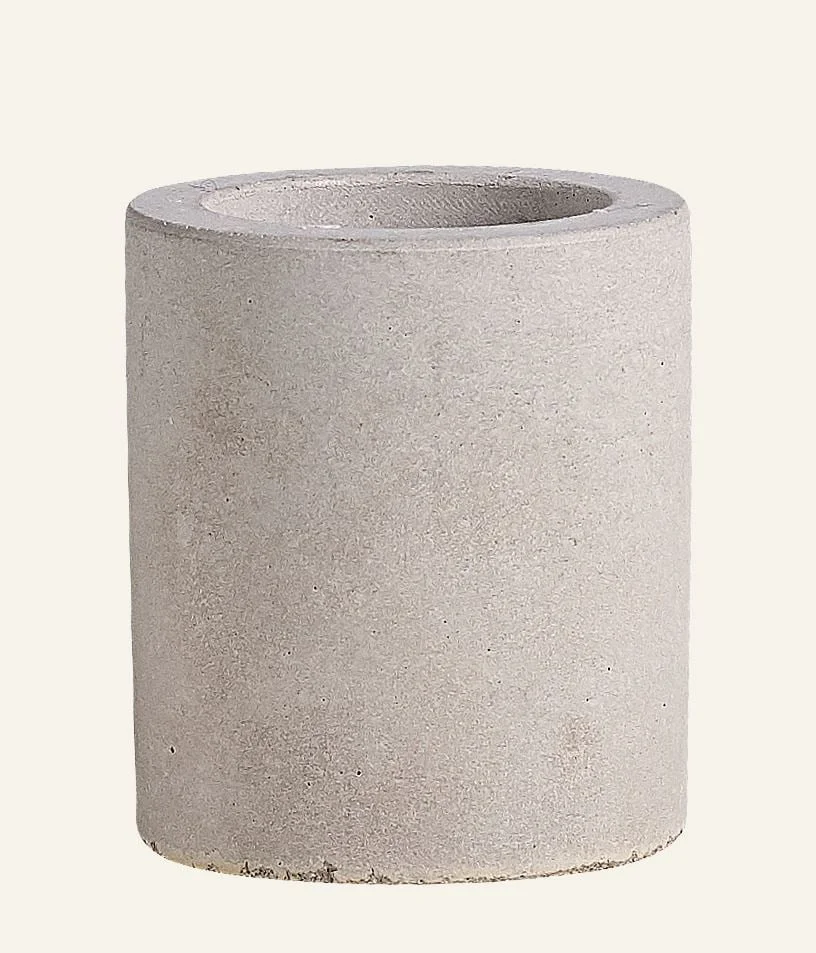 Lysestake grå – ø7,2×6,8 cm v:6713922