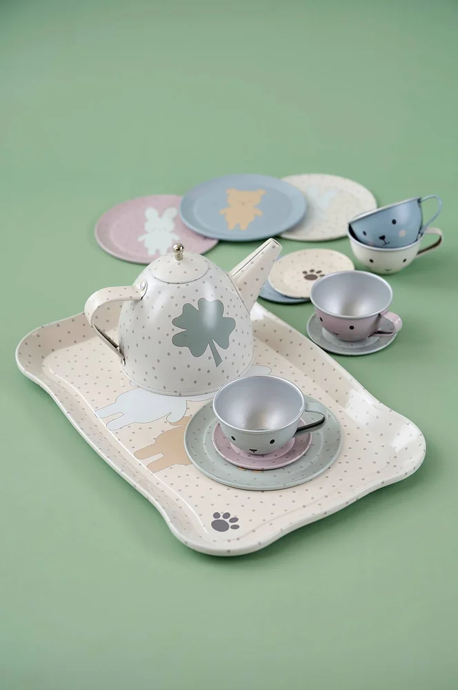 Tesett Teddy & Bunny – Flerfarget – Barnerom | m v:538626