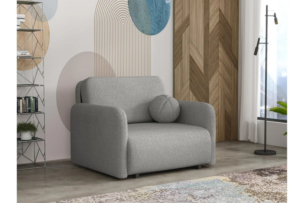 Ajmeri Sovesofa 2-seter i Bouclé v:9858331