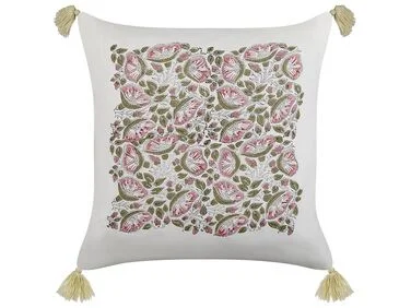 Pyntepute CARISSA 45 x 45 cm Bomull Flerfarget Blomstermønster v:6924595 Pyntepute CARISSA 45 x 45 cm Bomull Flerfarget Blomstermønster v:6924595