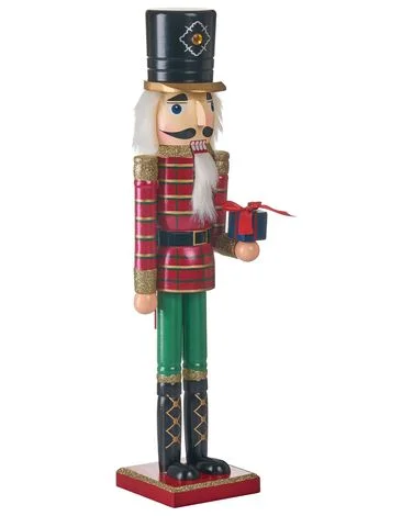 Dekorativ figur RODSJON 50 cm Nøtteknekker Rød v:8138310 Dekorativ figur RODSJON 50 cm Nøtteknekker Rød v:8138310
