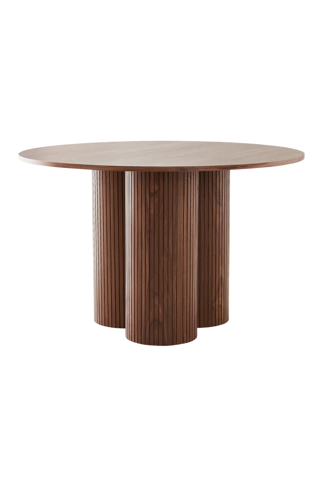 TAVIRA spisebord, diameter 120 cm - Brun m v:3608456