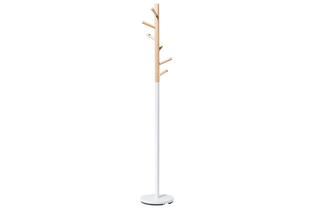 Klädhängare Beliani Aubum Svart/ljust trä White||Light colored wood v:6817203 Klädhängare Beliani Aubum Svart/ljust trä White||Light colored wood v:6817203