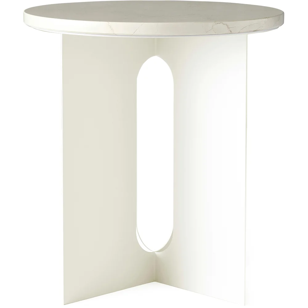 Androgyne Sidebord, Ivory / Hvit Marmor v:7959103