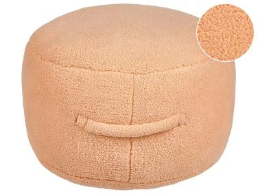 Puff ADLANA Bouclé Ferskenrosa v:4524224 Puff ADLANA Bouclé Ferskenrosa v:4524224