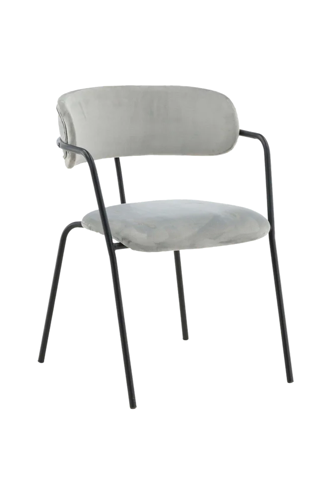 Spisestol Arrow Fløyel, 2-pk v:5967214