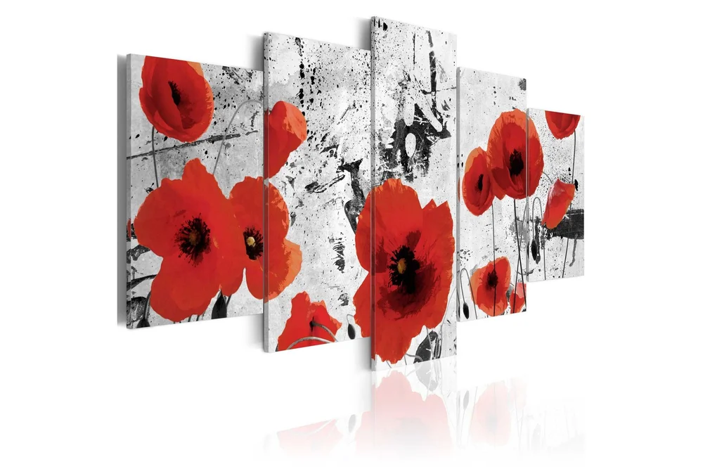 Bilde Scarlet Flowers 200x100 v:6381521