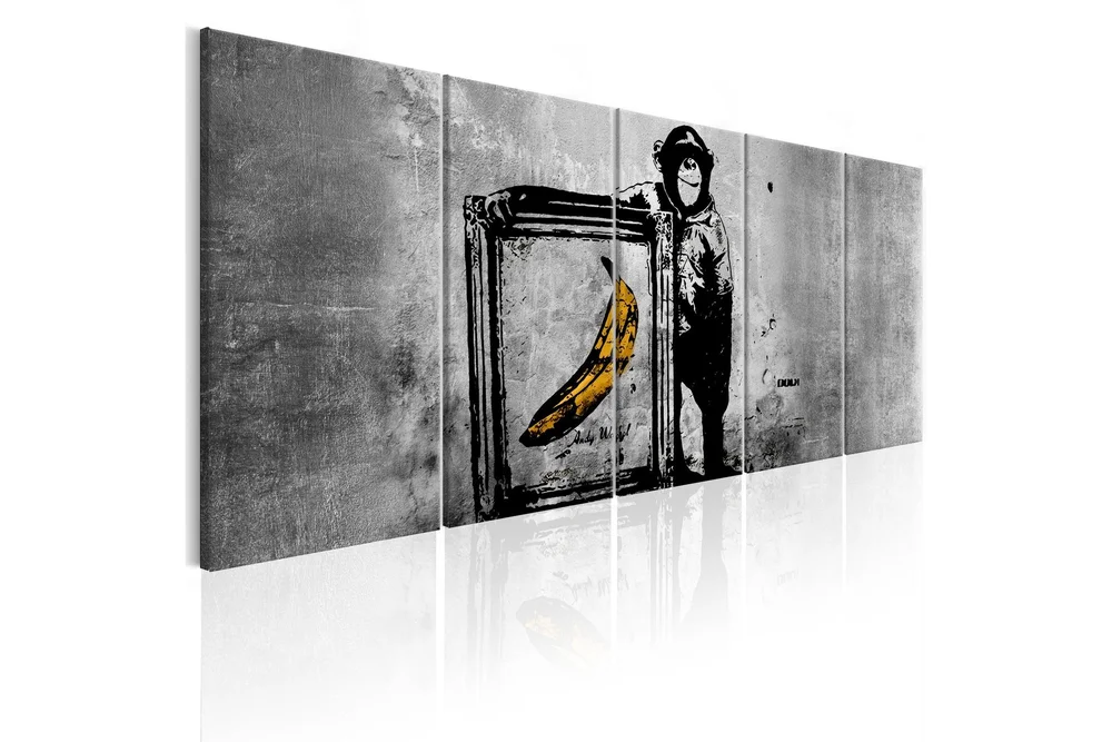 Bilde Banksy Monkey With Frame 200×80 v:1798247