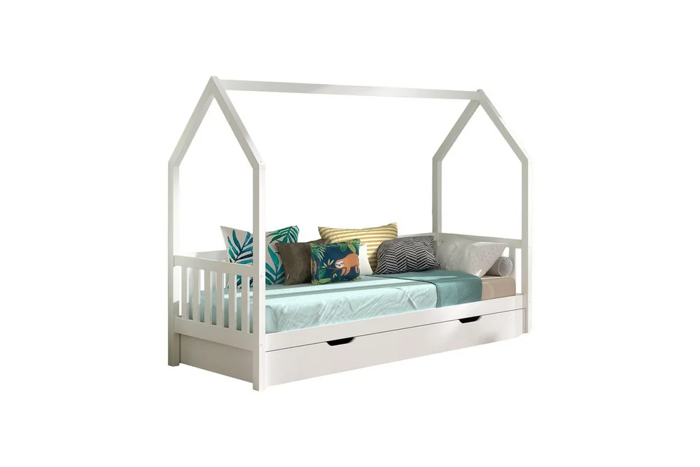 Husseng med underseng Cabane 90x200 cm Hvit v:1568025