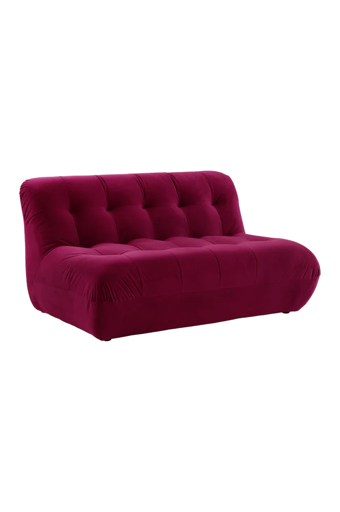 KELSO 2-seter sofa – Rød m v:8644997