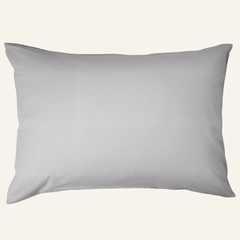 Bomull putevar lys grå – 45×50 cm v:1651709