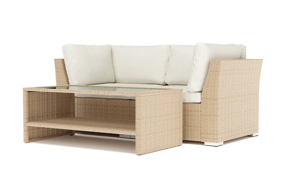 Wisconsin utendørs rett 2-seters sofa v:9955040