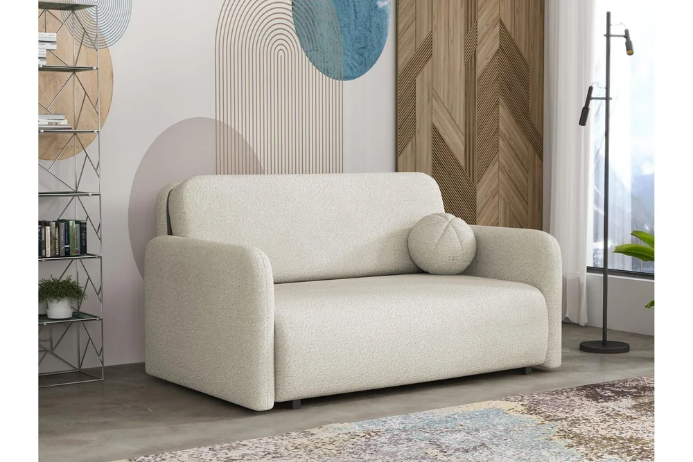 Ajmeri Sovesofa 3-seter i Bouclé v:7968591