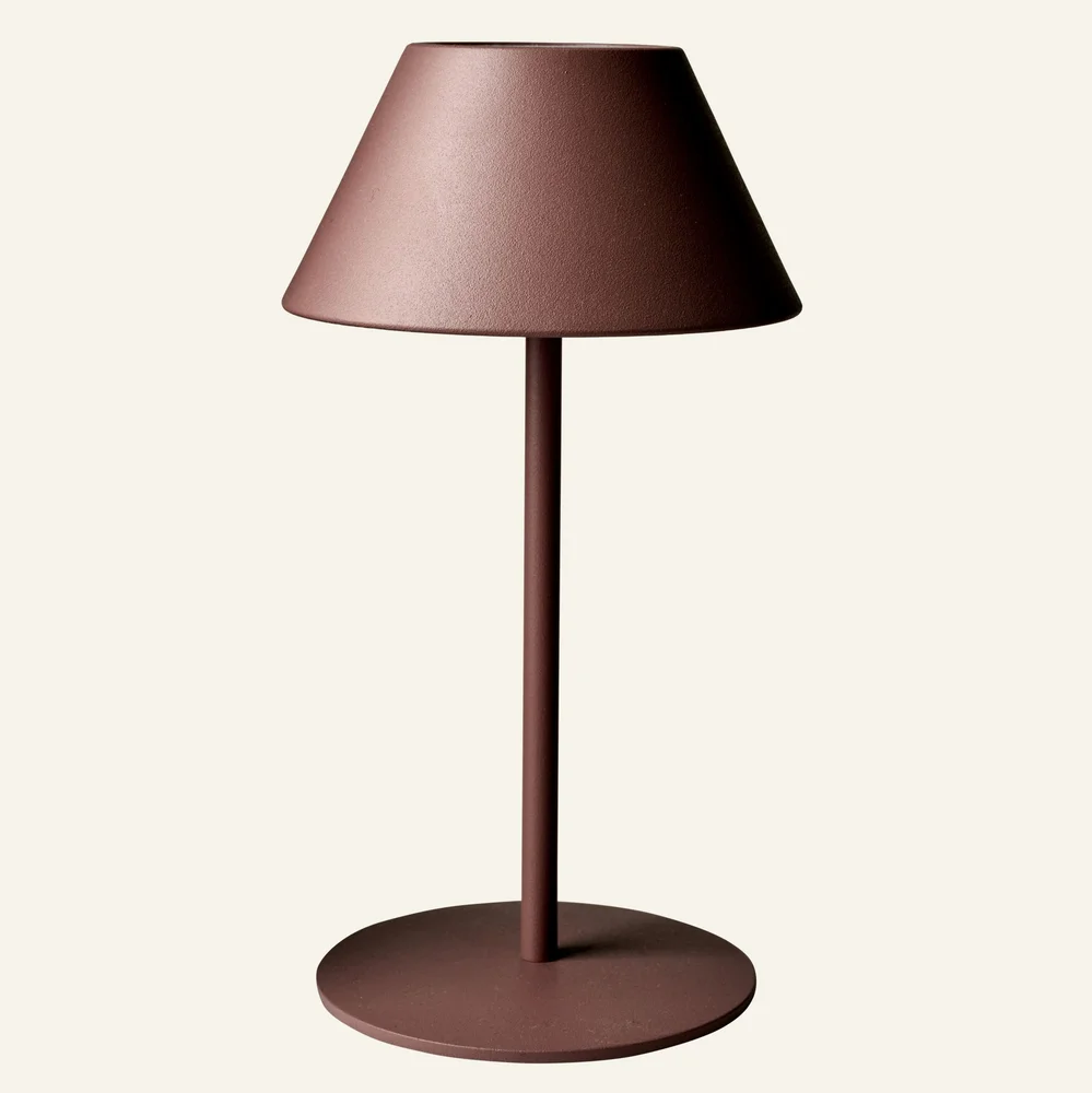 Led bordlampe burgunder – 10x10x21 cm v:8817599 Led bordlampe burgunder – 10x10x21 cm v:8817599