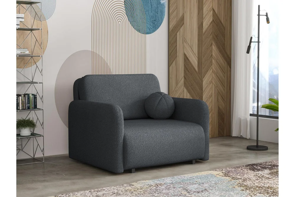 Ajmeri Sovesofa 2-seter i Bouclé v:7539184