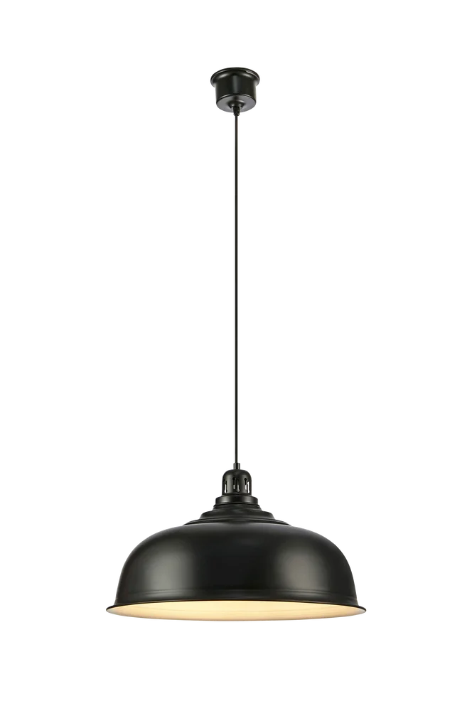 Pendel PORT 1L 50 cm - Svart - Belysning | m v:9323367