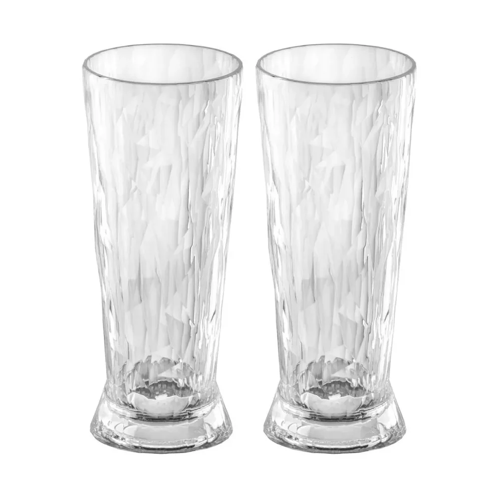Club No. 10 ølglass plast 30 cl 2-pakning v:7027992