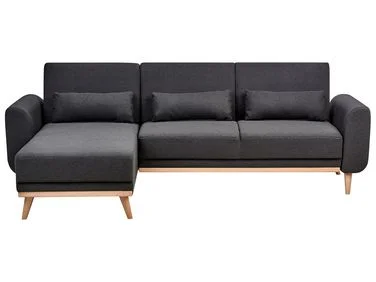 Hjørnesovesofa 3-seter OLLSTA Svart Høyrevendt v:4652342 Hjørnesovesofa 3-seter OLLSTA Svart Høyrevendt v:4652342