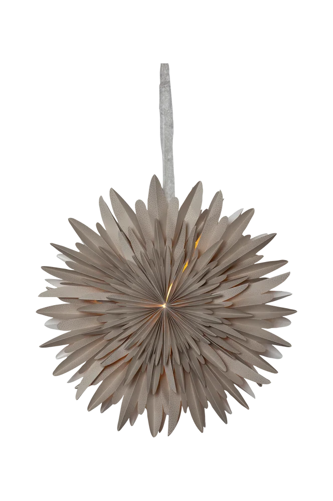 Papirstjerne Winter – Beige – Belysning | m v:6414832 Papirstjerne Winter – Beige – Belysning | m v:6414832