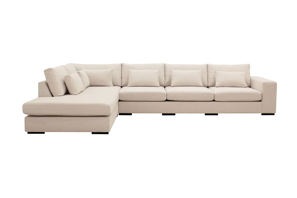 Grande 5-seters Sofa med Sjeselong Venstre v:3029161