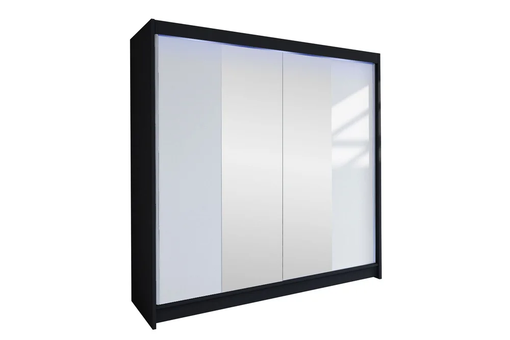 Canderbury Garderobe Med Speil 180x215 cm v:7248314