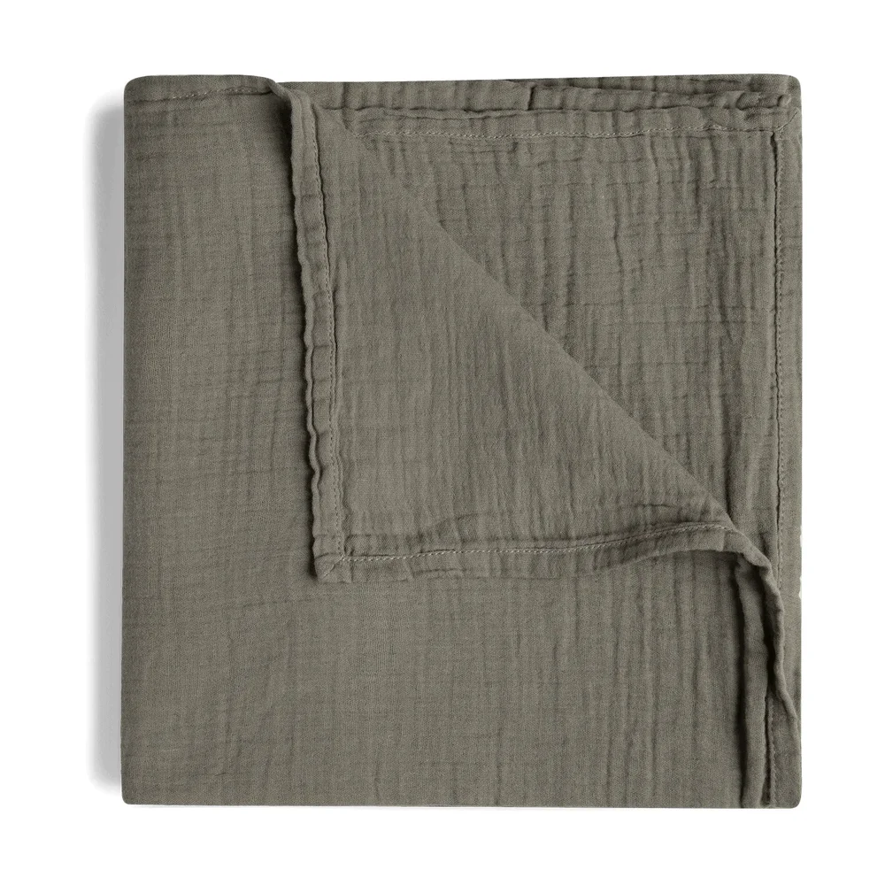 Geranium Muslin Swaddle pledd v:136045