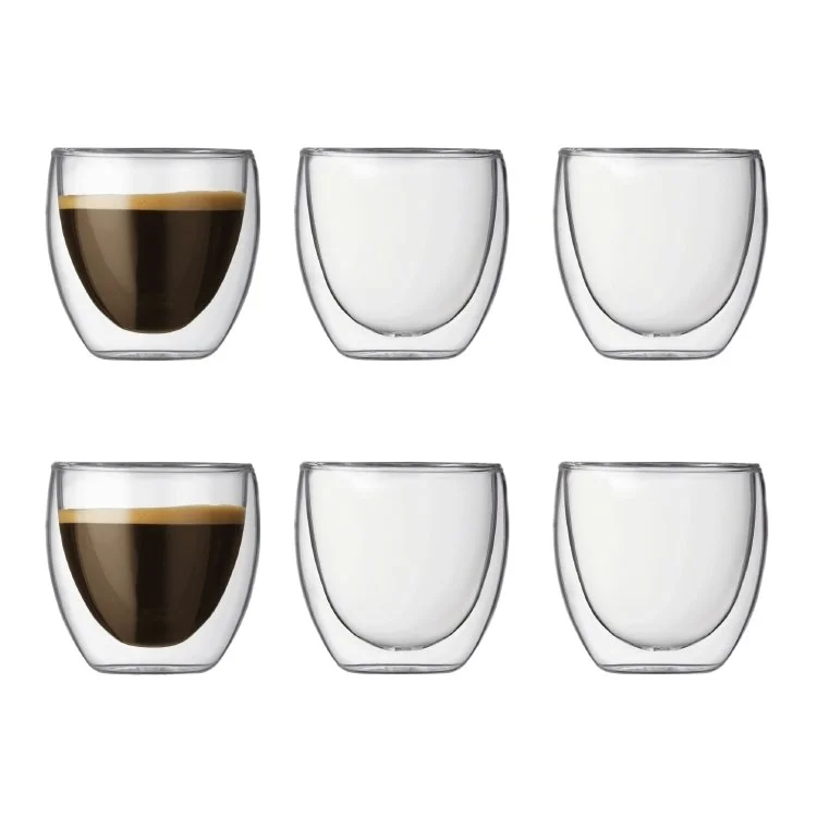 Pavina Dobbeltvegget Espressoglass 8 cl, 6-pk v:9781643 Pavina Dobbeltvegget Espressoglass 8 cl, 6-pk v:9781643