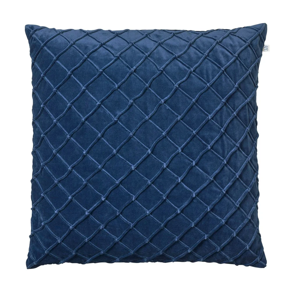 Deva Velvet Putetrekk 50×50 cm, Blue v:6959094 Deva Velvet Putetrekk 50×50 cm, Blue v:6959094