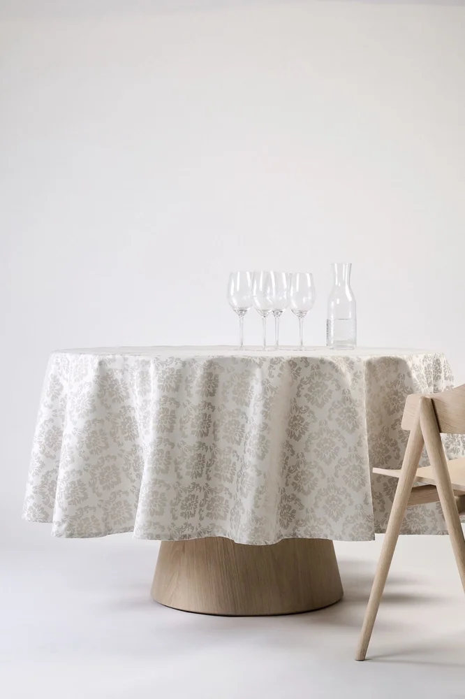 Belagt duk beige – ø220 cm v:2306379