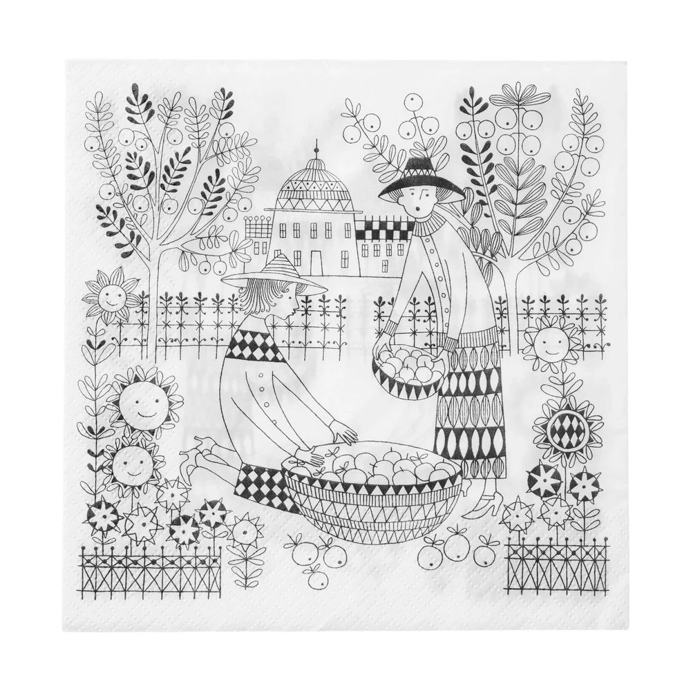 Emilia papirsservietter 33×33 cm 20-pakning v:8506971