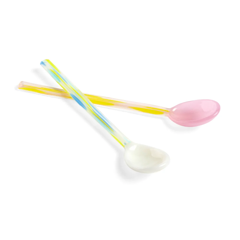 Flat glasskje 2-stk. v:7139920 Flat glasskje 2-stk. v:7139920