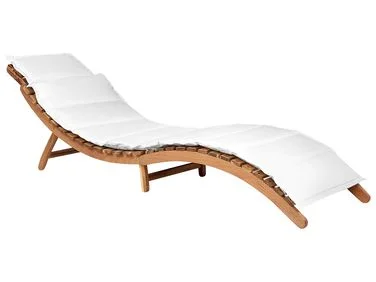 Solseng med pute LUINO Akasietre Off white v:1213148