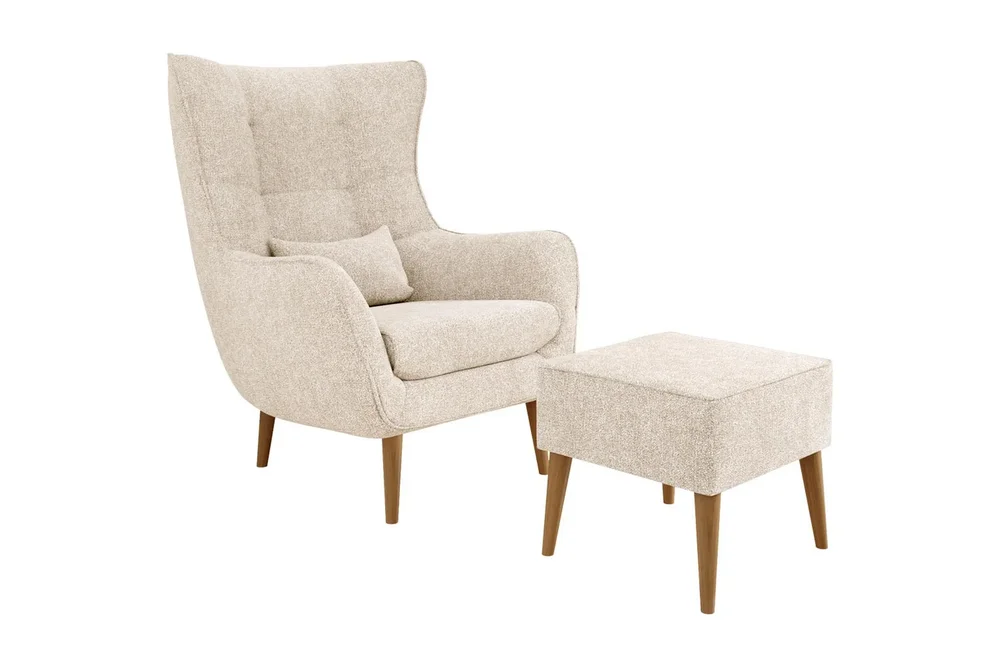 Lenestol LORD med Fotskammel v:5502151
