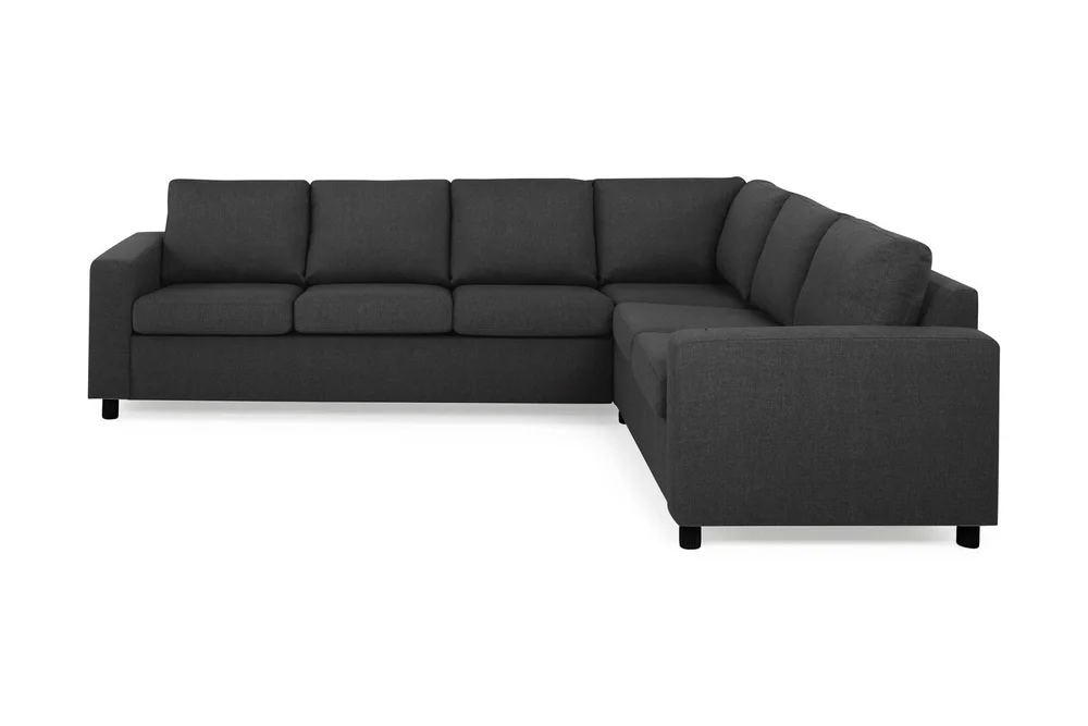 Crazy 5-seters Vendbar L-formet Large Hjørnesofa i Stoff v:5673459
