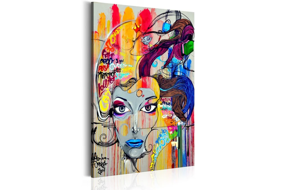 Tavla Colourful Thoughts VALUE_MISSING_3 80x120 v:7777444