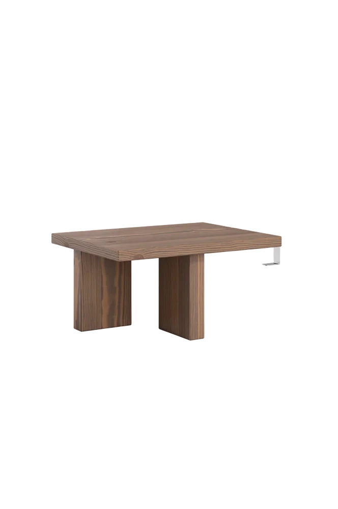 Japan sidebord til seng - Brun m v:9614364