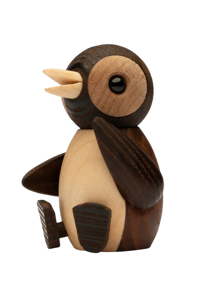 Tre Dekorasjon Snow Baby Penguin 7 cm - Natur - Dekor | m v:1087271