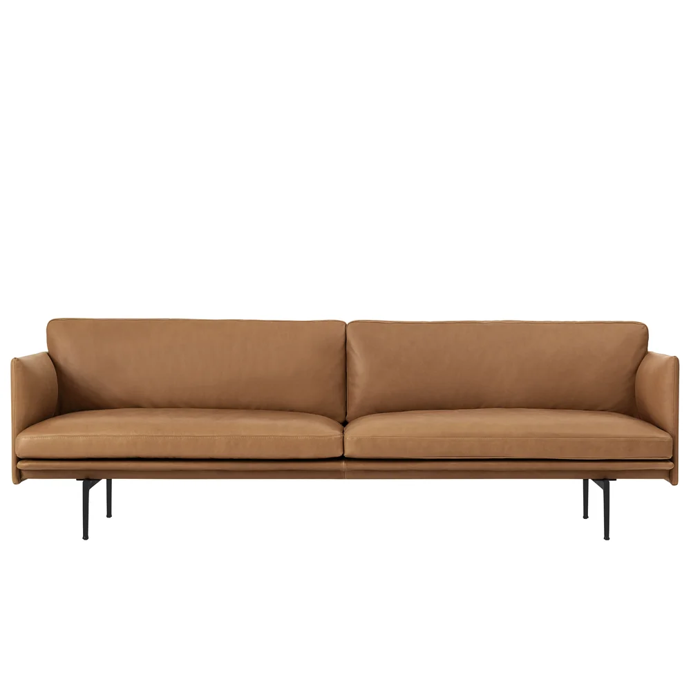Outline 3-seters sofa skinn v:8223435