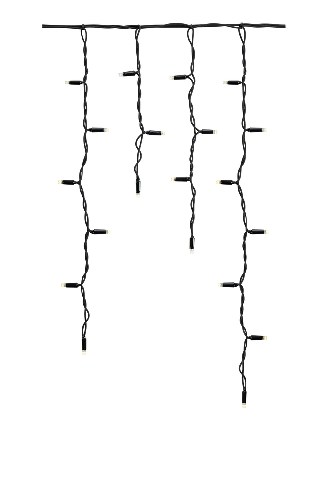Istapp CHRISSLINE 100L Kald Hvit Ekstra – Svart – Belysning | m v:6939414 Istapp CHRISSLINE 100L Kald Hvit Ekstra – Svart – Belysning | m v:6939414
