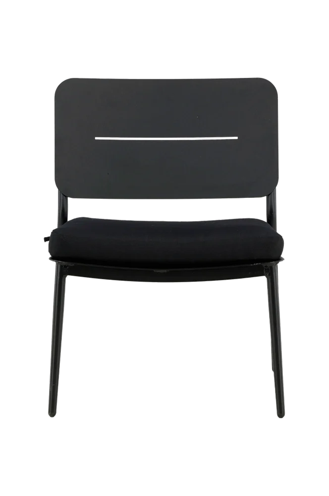 Stol Lina 2-pk – Svart – Utemøbler & hage | m v:9451516