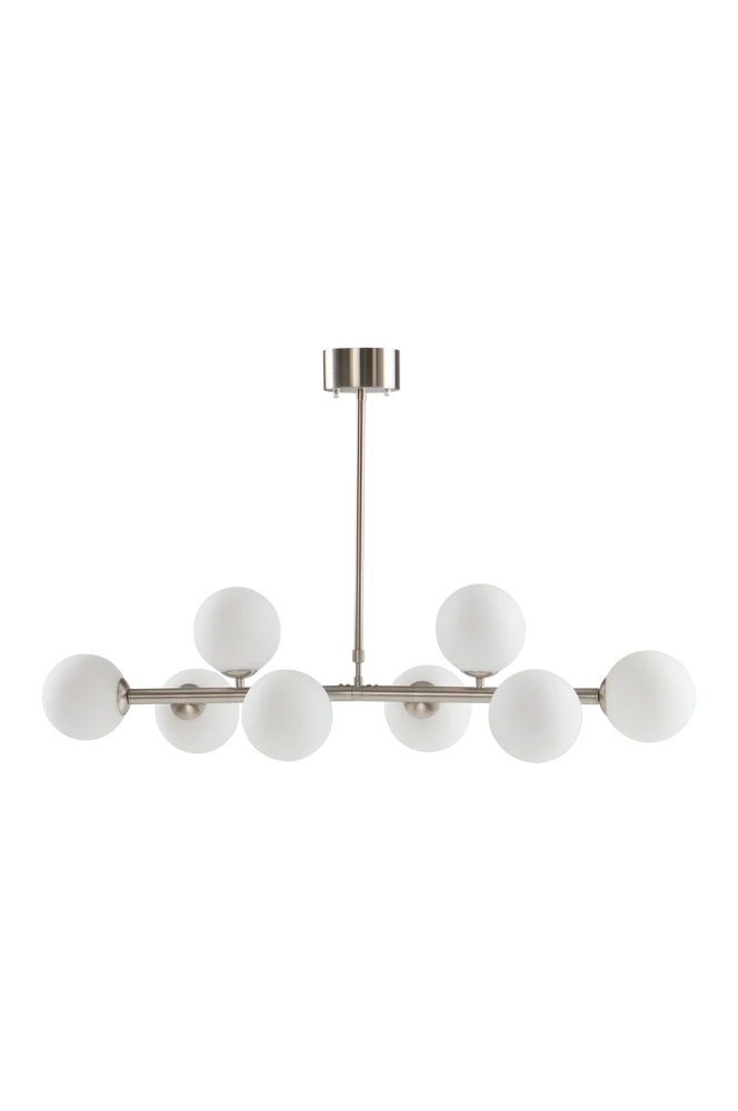 EKMAN taklampe – Sølv – Belysning | m v:2701076 EKMAN taklampe – Sølv – Belysning | m v:2701076