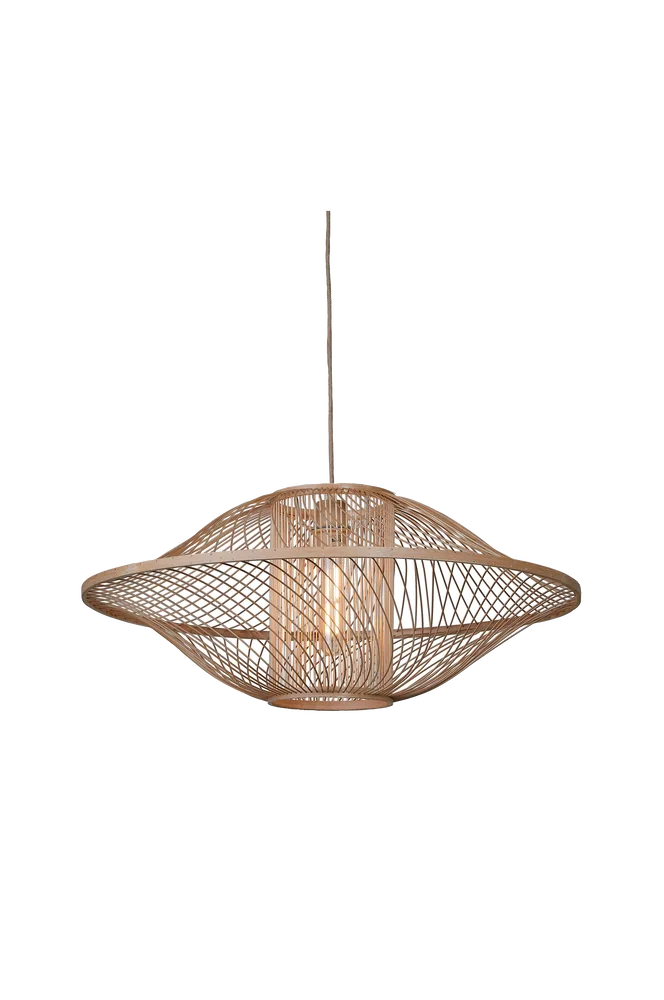 Hengelampe Maui, L – Beige – Belysning | m v:5635274 Hengelampe Maui, L – Beige – Belysning | m v:5635274