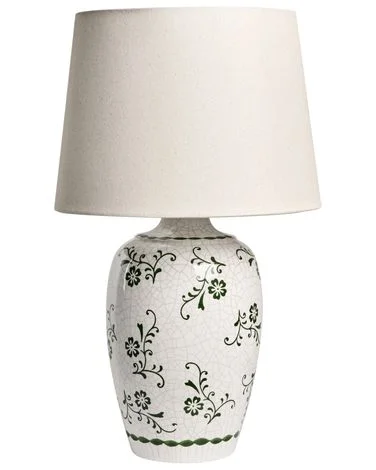 Bordlampe JINNY Keramikk Hvit v:1191004 Bordlampe JINNY Keramikk Hvit v:1191004