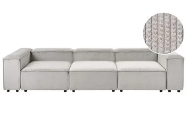 Modulsofa 3-seter ARDAL Kordfløyel Gråbrun v:1991817 Modulsofa 3-seter ARDAL Kordfløyel Gråbrun v:1991817