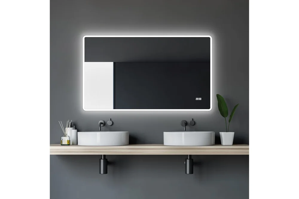 Aspsele Baderomsspeil 70 cm LED-Lys v:7310891 Aspsele Baderomsspeil 70 cm LED-Lys v:7310891