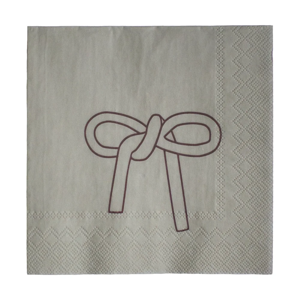 Bow papirserviett 33×33 cm 20-pakning v:7196165