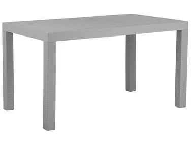 Spisebord til hagen FOSSANO 140 cm 80 cm Lysegrå v:3243944